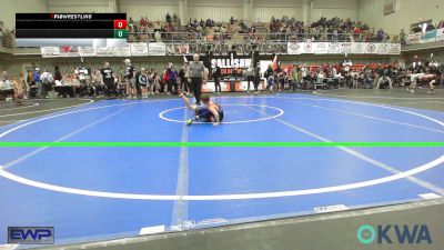 61 lbs Semifinal - Simon Flesner, Team Tulsa Wrestling Club vs Huck Olsen, Mojo Grappling Academy