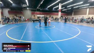 180 lbs Cons. Round 1 - Reise Roach, Takedown-City Wrestling vs Avey Norwood, Righteous WC
