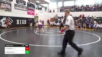 152 lbs Round Of 16 - Zach Dresch, Lancaster Catholic vs Aaron Baransky, Tulpehocken
