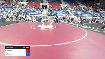 100 lbs Cons 32 #2 - Skyla Fisher, Florida vs Jordan Epstein, Georgia