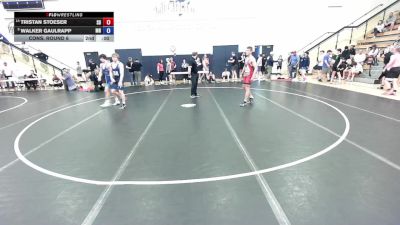 157 lbs Cons. Round 4 - Owen Britton, MO vs Adam Grant, MN