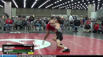 149 lbs 2nd Wrestleback (16 Team) - Jace Luchau, Cumberlands (Ky.) vs Nick Gates, Indiana Tech