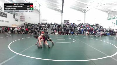 120 lbs Semifinal - Dominic Smeraglino, Masuk vs Micah Vong, Bloomfield/Weav/EW