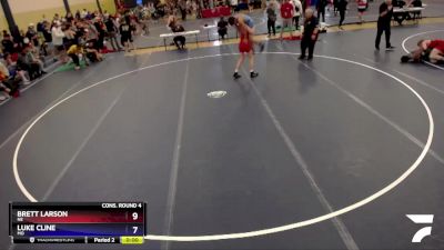 132 lbs Champ. Round 2 - Parker Zutter, MN vs Jacob Alvarez, IL