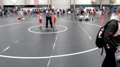 55 lbs Cons. Round 2 - Syrus Bazer, Nebraska Wrestling Academy vs Briggs Kliment, Kearney Matcats