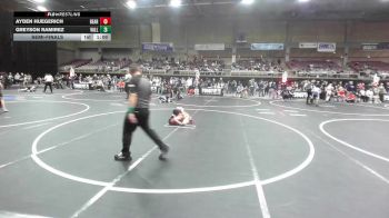 70 lbs Semifinal - Ayden Huegerich, Bear Cave vs Greyson Ramirez, Valley Bad Boys