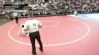 6A 120 lbs Champ. Round 1 - Ryker Nelson, Syracuse vs Spencer Crawford, Pleasant Grove