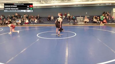 99-109 lbs 3rd Place Match - Darian Bonner, Independent vs Carter Keasling, Aurora Wrestling Club