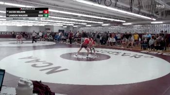 125 lbs Cons. Round 1 - Landon Walker, MSU Moorhead vs Jacob Nelson, Central