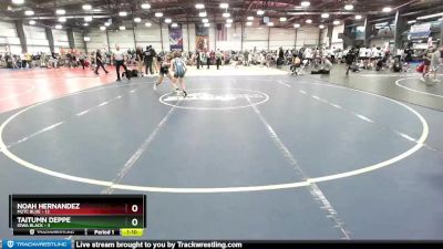 88 lbs Rd# 8- 12:30pm Saturday Final Pool - Noah Hernandez, M2TC Blue vs Taitumn Deppe, Iowa Black