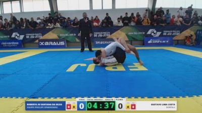 GUSTAVO LIMA COSTA vs ROBERTO JU SANTANA DA SILVA 2026 FPJJ Circuito Paulista NO GI Etapa 3