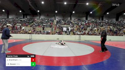 105 lbs Quarterfinal - Jackson Grantham, Level Up Wrestling Center vs Brantley Bowen, Troup Wrestling