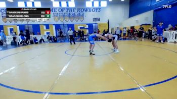 190 lbs Semifinal - Deacon Delong, Osceola (Kissimmee) vs Dante DeSantis, William T Dwyer