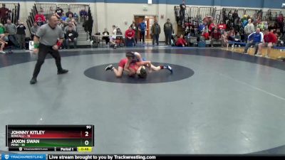 90 lbs Round 1 (4 Team) - Johnny Kitley, Roncalli vs Jaxon Swan, Penn