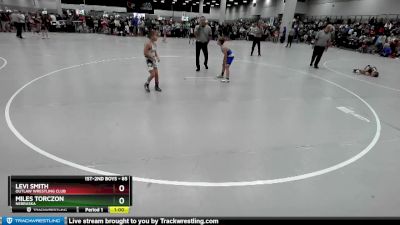 85 lbs Round 1 - Miles Torczon, Nebraska vs Levi Smith, Outlaw Wrestling Club