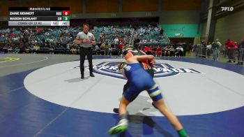 113 lbs Consi Of 32 #2 - Zaine Bennett, Roseburg vs Mason Schlaht, St John Bosco