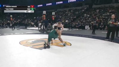 215 lbs Consolation - Brian Haran, Gilroy (CC) vs Kai Ford, Ponderosa (SJ)