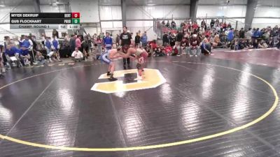 150 lbs Champ. Round 1 - Myer Dekruif, Berthoud vs Gus Flockhart, Poudre