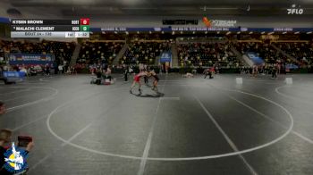 138 lbs Prelim - Kysen Brown, Hortonville vs Malachi Clement, Iowa City, City High