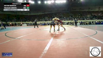 138 lbs Consi Of 32 #2 - Payton Deurloo, Perry Girls Wrestling Club vs Tallulah Arroyo, McAlester