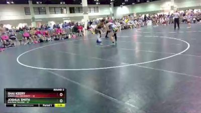 195 lbs Round 2 (6 Team) - Shai Keery, Wrestling University vs Joshua Smith, Nauman Yellow