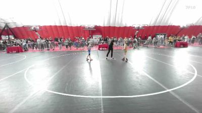 53 lbs Round 3 - Brycen Darst, Brown Deer Jr Falcons Wrestling Club vs Aspen Zamitalo, B.A.M. Training Center