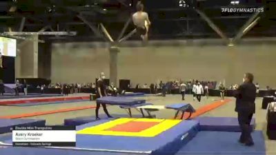 Avery Kroeker - Double Mini Trampoline, Stars Gymnastics - 2021 USA Gymnastics Championships