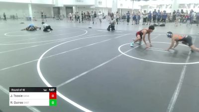 109 lbs Round Of 16 - Jordan Tsosie, Ganado WC vs Ricky Quiros, Eastvale Elite