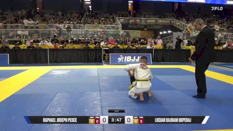 Raphael Joseph Pesce vs Lucian Bajram Ukperaj 2025 Pan Kids Jiu-Jitsu IBJJF Championship