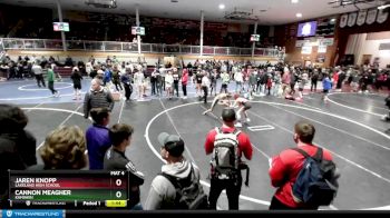 106 lbs Quarterfinal - Cannon Meagher, Kamiakin vs Jaren Knopp, Lakeland High School
