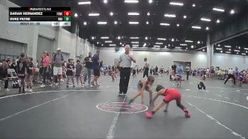 55 lbs Quarterfinal - Duke Payne, Roundtree Wrestling Academy vs Darian Hernandez, FL Scorpions Wrestling Club
