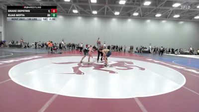 160 lbs Round Of 16 - Drake DePetris, FL vs Elias Motta, MN