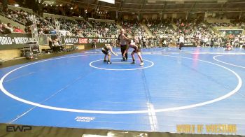110 lbs Consi Of 16 #2 - Olan Garrison, Coweta Tiger Wrestling vs Connor Hobart, Team Nomad