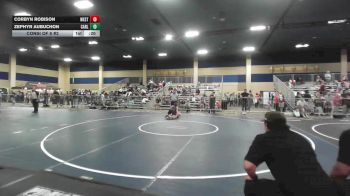 126 lbs Consi Of 8 #2 - Corbyn Robison, Westlake HS vs Zephyr Aubuchon, Carlsbad HS
