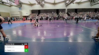 134-H lbs Consi Of 32 #2 - Luke Evans, Mat Assassins vs Aidan Casey, Mac Arthur