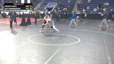 126 lbs Consi Of 8 #1 - Andrew Amato, Agawam vs Max Hammerstrom, Milford NH