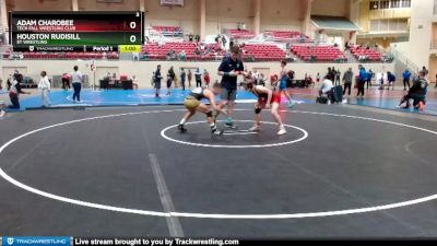 125 lbs Quarterfinal - Adam Charobee, Tech Fall Wrestling Club vs Houston Rudisill, ET Wrestling