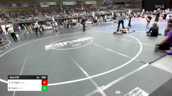 86 lbs Semifinal - Zavian Palma-vigil, Duran Elite vs Braxton Hart, Hays Wrestling Club