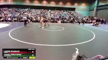157 lbs Champ. Round 1 - Jasper Skunkcap, Burns vs Daniel Perez Dimas, Silver Creek