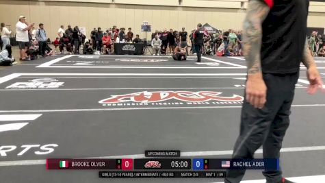 Brooke Olver vs Rachel Ader 2025 ADCC Orlando Open/Youth Trials