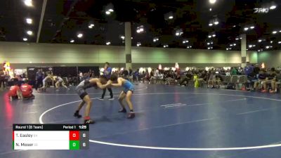 120 lbs Round 1 (6 Team) - Terry Easley, Warrior Elite vs Nathan Moser, Miamisburg