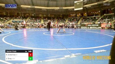 125 lbs Quarterfinal - Kelley Enterline, Bad Karma vs Jauzlyean Gray, Jackson County Wrestling Club