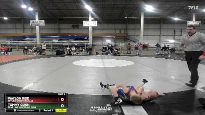 45 lbs Round 2 - Tommy Gunn, Bear Lake Wrestling Club vs Waylon Reid, Skyline Wrestling Club