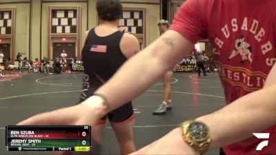 220 lbs Round 3 (6 Team) - BEN SZUBA, Elite Wrestling Black vs Jeremy Smith, Revival Gray