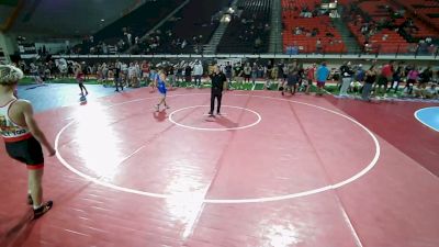 150 lbs 5th Place Match - Conner Spaletta, Idaho vs Landon Hill, Utah