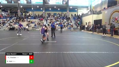 120 lbs Cons. Round 2 - Evan Hocker, Saint Paul`s School vs Kaden Hair, Mount Saint Joseph