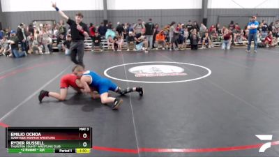 82 lbs Cons. Round 2 - Emilio Ochoa, Sunnyside Ironman Wrestling vs Ryder Russell, Thurston County Wrestling Club