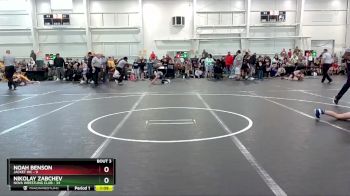 80 lbs Round 1 (6 Team) - Noah Benson, Jacket WC vs Nikolay Zabchev, NOVA Wrestling Club