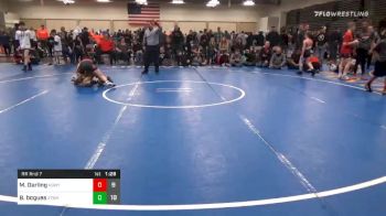 101 lbs Prelims - Miles Darling, Kingsway MS vs Brady Bogues, Xtreme Nomads MS