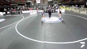 1st Place Match - Jaelle Cortez, Gilroy High School Wrestling vs Eva Bhattacharya, Royalty Wrestling Club